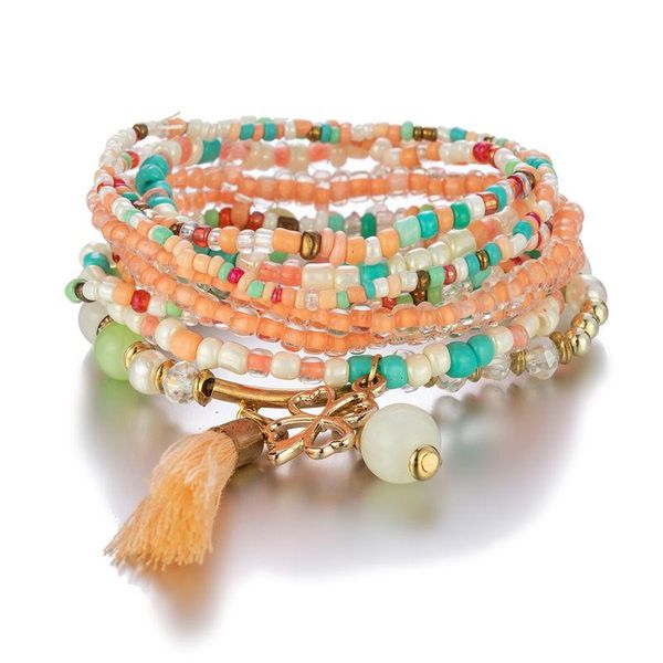 charm bracelets 6 pcs/set colorful africa beads bracelet set for women ethnic girls boho hand jewelry accessories, Golden;silver
charm bracelets 6 pcs/set colorful africa beads bracelet set for women ethnic girls boho hand jewelry accessories, Golden;silver