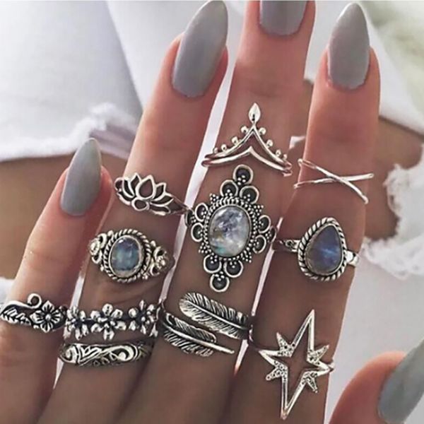 special offer 70% off luxury jewelry accessories fashion personality exaggeration 1 set of water drop six star ring accessories, Silver
special offer 70% off luxury jewelry accessories fashion personality exaggeration 1 set of water drop six star ring accessories, Silver
