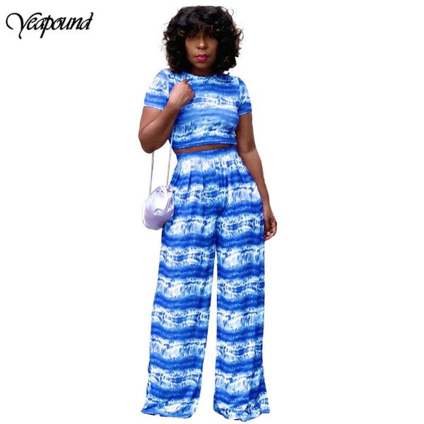 women's two piece pants tie dye print 2 set summer women outfits short sleeve t shirt +wide leg long suit female, White
women's two piece pants tie dye print 2 set summer women outfits short sleeve t shirt +wide leg long suit female, White