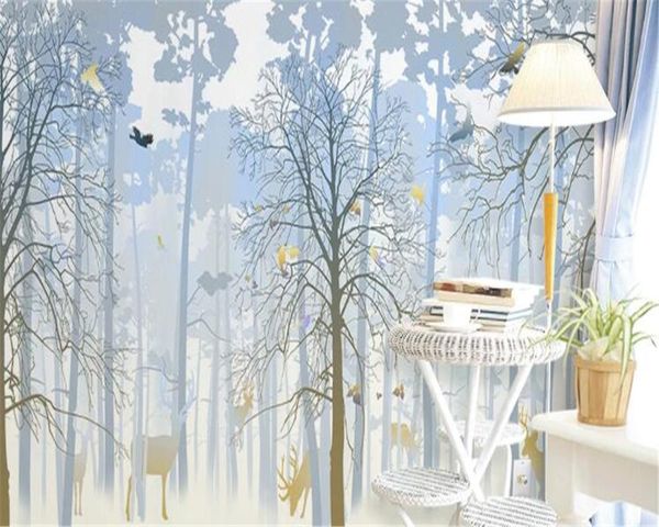 custom self adhesive wallpaper nordic hand painted elk forest tv background wall home decoration living room bedroom 3d mural wallpapers
custom self adhesive wallpaper nordic hand painted elk forest tv background wall home decoration living room bedroom 3d mural wallpapers