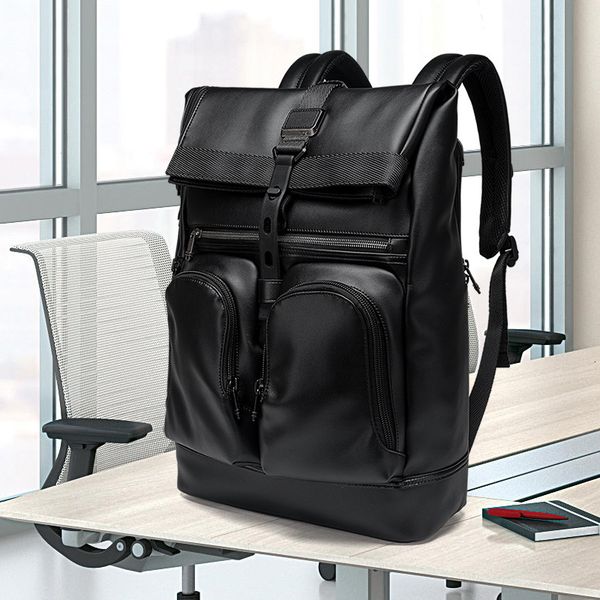 ng 932388 men's black leather travel business leisure waterproof backpack computer
ng 932388 men's black leather travel business leisure waterproof backpack computer