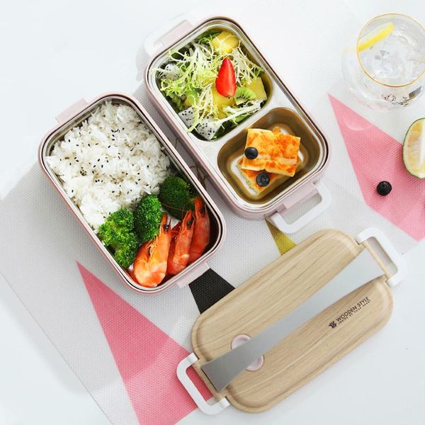 wooden feeling salad bento box bpa portable container workers student double-layer lunch stainless steel dinnerware sets
wooden feeling salad bento box bpa portable container workers student double-layer lunch stainless steel dinnerware sets
