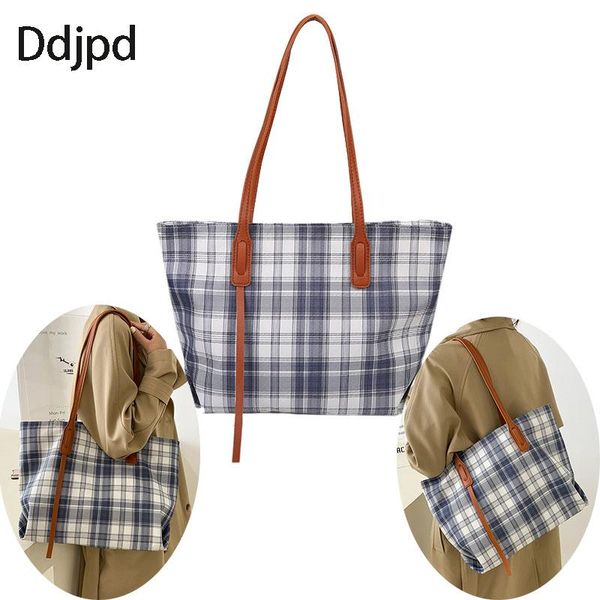 evening bags ddjpd fashion canvas tote bag design ladies casual shoulder beach female plaid travel shopping
evening bags ddjpd fashion canvas tote bag design ladies casual shoulder beach female plaid travel shopping