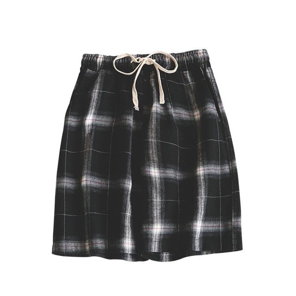 hip hop japanese men shorts summer cotton korean plaid casual loose ropa para hombre drawstring 2021 cc50dk07 men's, White;black
hip hop japanese men shorts summer cotton korean plaid casual loose ropa para hombre drawstring 2021 cc50dk07 men's, White;black