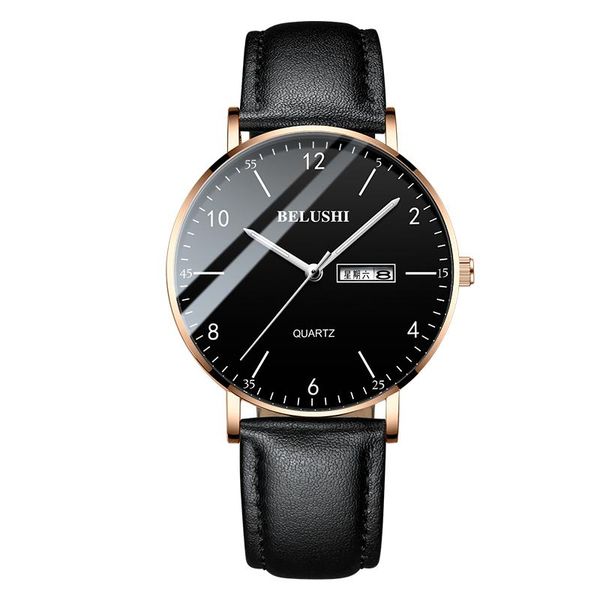 wristwatches casual black men's watches 2021 brand waterproof male wrist for men watch luxury leather strap famous, Slivery;brown
wristwatches casual black men's watches 2021 brand waterproof male wrist for men watch luxury leather strap famous, Slivery;brown