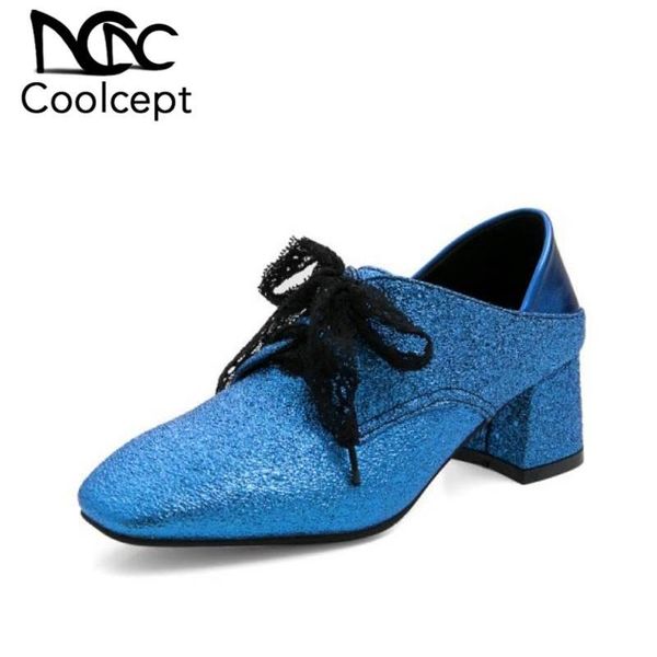 dress shoes coolcept plus size 30-50 women pumps special shine square toe fashion cross strap thick heels party footwear, Black
dress shoes coolcept plus size 30-50 women pumps special shine square toe fashion cross strap thick heels party footwear, Black