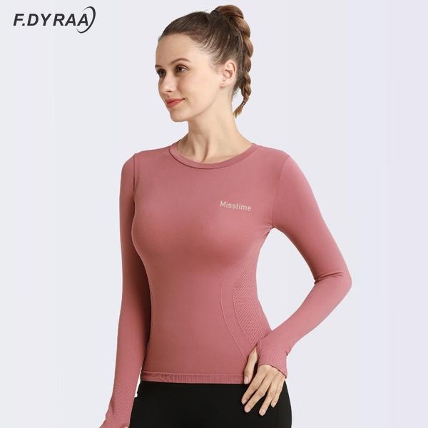 f.dyraa women yoga sport shirts high elastic gym running breathable long sleeve t-shirts thumb hole wear outfits, White;red
f.dyraa women yoga sport shirts high elastic gym running breathable long sleeve t-shirts thumb hole wear outfits, White;red