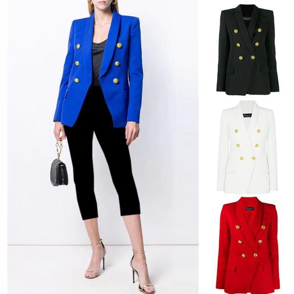 women's suits & blazers women autumn winter suit v-neck lapel rivet double-breasted solid color slim casual lady coat, White;black
women's suits & blazers women autumn winter suit v-neck lapel rivet double-breasted solid color slim casual lady coat, White;black