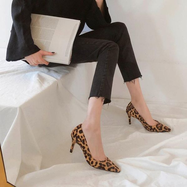 dress shoes 2021 arrival woman pointed toe party pumps shallow 8cm high heel leopard print fashion, Black
dress shoes 2021 arrival woman pointed toe party pumps shallow 8cm high heel leopard print fashion, Black