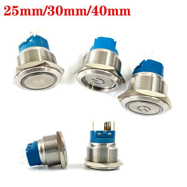 smart home control 25mm/30mm/40mm stainless steel metal button switch round flat led ring instantaneous power mark car 12v 24v yellow blue
smart home control 25mm/30mm/40mm stainless steel metal button switch round flat led ring instantaneous power mark car 12v 24v yellow blue
