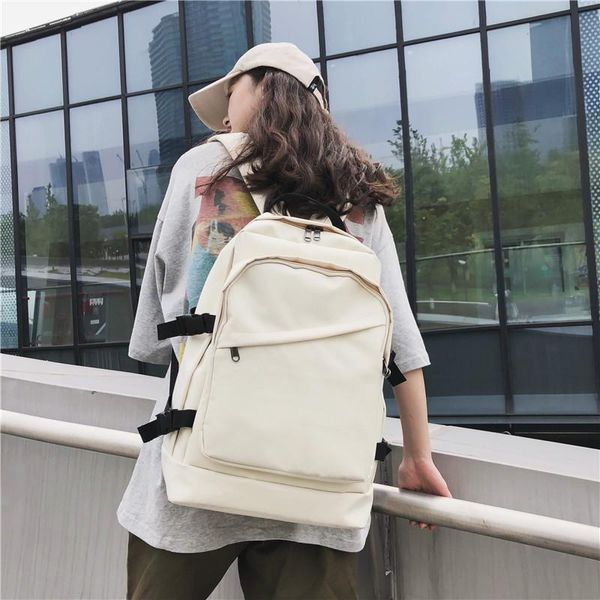women backpack solid color large capacity men school bags travel waterproof oxford backpacks
women backpack solid color large capacity men school bags travel waterproof oxford backpacks