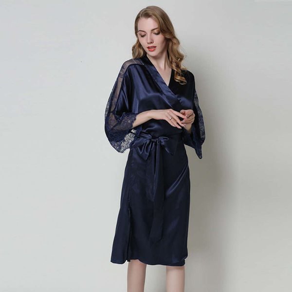 women's sleepwear women wedding bridesmaid robes solid lingerie satin bathrobe three quarter casual summer dressing gown nightwear tthn, Black;red
women's sleepwear women wedding bridesmaid robes solid lingerie satin bathrobe three quarter casual summer dressing gown nightwear tthn, Black;red