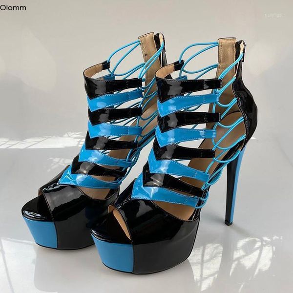 sandals olomm women summer platform thin heels open toe gorgeous black blue red party shoes us plus size 5-151
sandals olomm women summer platform thin heels open toe gorgeous black blue red party shoes us plus size 5-151