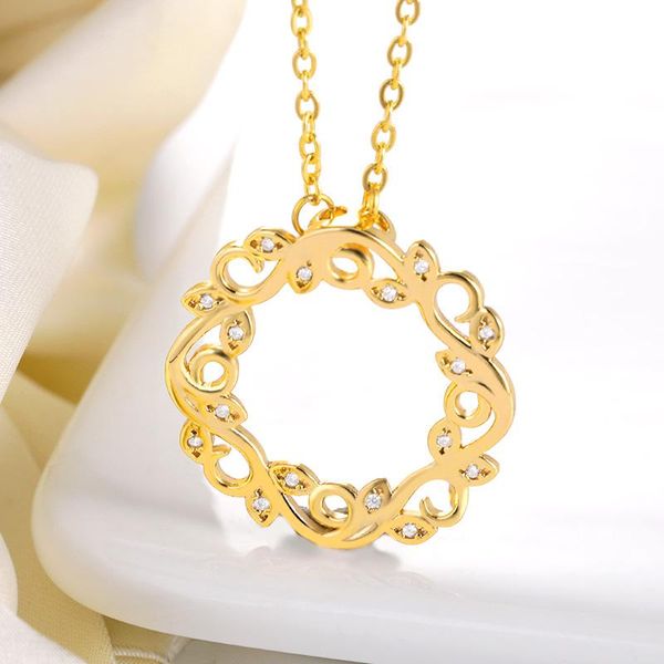 pendant necklaces fashion cubic zircon wreath leaf shape round link chain for women shinny crystal wedding anniversary jewelr, Silver
pendant necklaces fashion cubic zircon wreath leaf shape round link chain for women shinny crystal wedding anniversary jewelr, Silver