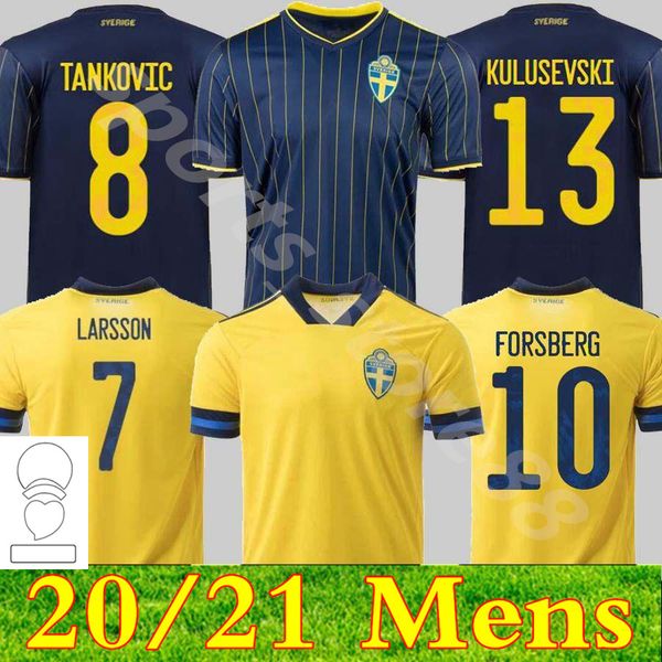 2021 sweden national team ibrahimovic forsberg mens soccer jerseys larsson ekdal isak home away football shirts short sleeve, Black;yellow
2021 sweden national team ibrahimovic forsberg mens soccer jerseys larsson ekdal isak home away football shirts short sleeve, Black;yellow