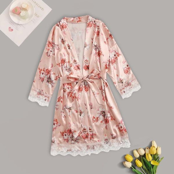 women's sleepwear 2021 gown lingerie autumn ladies bride robes kimono robe satin lace night wear bathrobe, Black;red
women's sleepwear 2021 gown lingerie autumn ladies bride robes kimono robe satin lace night wear bathrobe, Black;red