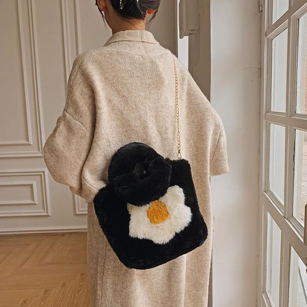 evening bags soft fluffy fried eggs plush tote chain bag for women 2021 winter furry luxury designer handbag fur shoulder
evening bags soft fluffy fried eggs plush tote chain bag for women 2021 winter furry luxury designer handbag fur shoulder