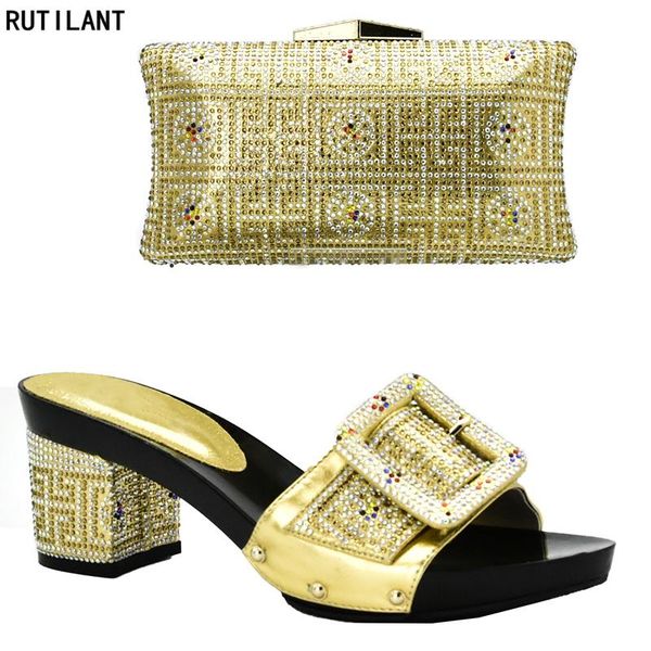 gold color italian shoes with matching bags african women shoe and bag set decorated rhinestone party dress, Black
gold color italian shoes with matching bags african women shoe and bag set decorated rhinestone party dress, Black