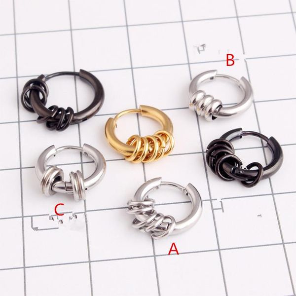 hoop & huggie fashion women men circles pendientes color gold black stainless steel small circle charms earrings jewelry, Golden;silver
hoop & huggie fashion women men circles pendientes color gold black stainless steel small circle charms earrings jewelry, Golden;silver