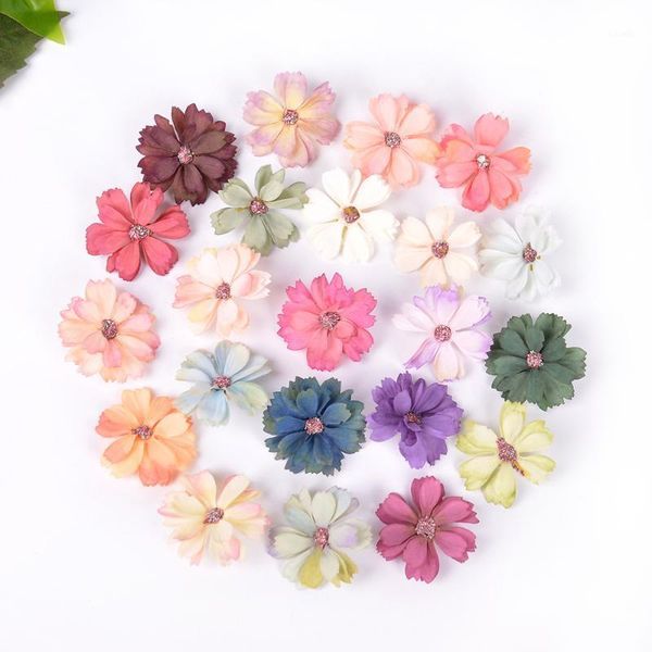 10/50pcs 4.5cm silk daisy head artificial flower for wedding home decoration diy garland gift box scrapbooking craft flowers decorative & wr
10/50pcs 4.5cm silk daisy head artificial flower for wedding home decoration diy garland gift box scrapbooking craft flowers decorative & wr