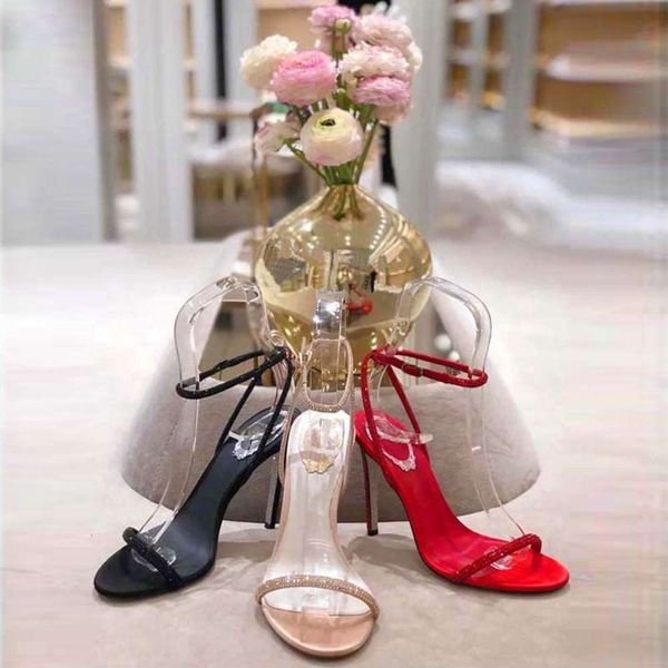 high 9cm heel rene caovilla crystal karung rose gold snakelike twining rhinestone sandals women summer thick heels, Black
high 9cm heel rene caovilla crystal karung rose gold snakelike twining rhinestone sandals women summer thick heels, Black