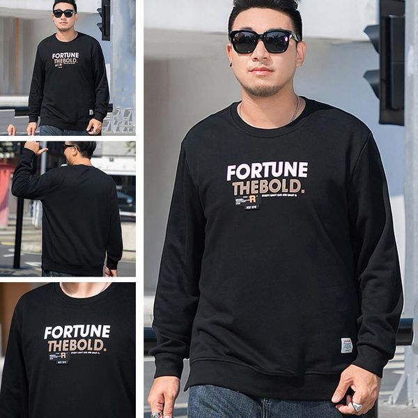 men's hoodies & sweatshirts sweater autumn fashion brand shirt round neck pure color thick section, Black
men's hoodies & sweatshirts sweater autumn fashion brand shirt round neck pure color thick section, Black