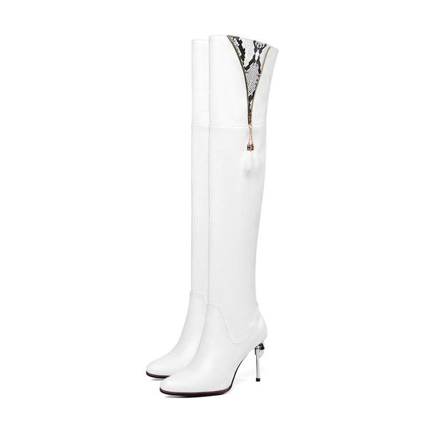 boots over the knee women shoes thigh high snakeskin pointed toe 9.5cm heels quality long femme size 34-49 2021, Black
boots over the knee women shoes thigh high snakeskin pointed toe 9.5cm heels quality long femme size 34-49 2021, Black