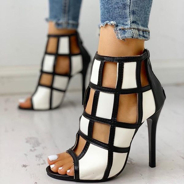 high heels women sandals gladiator summer hollow open toe black white ladies shoes stiletto bridal wedding party pumps
high heels women sandals gladiator summer hollow open toe black white ladies shoes stiletto bridal wedding party pumps