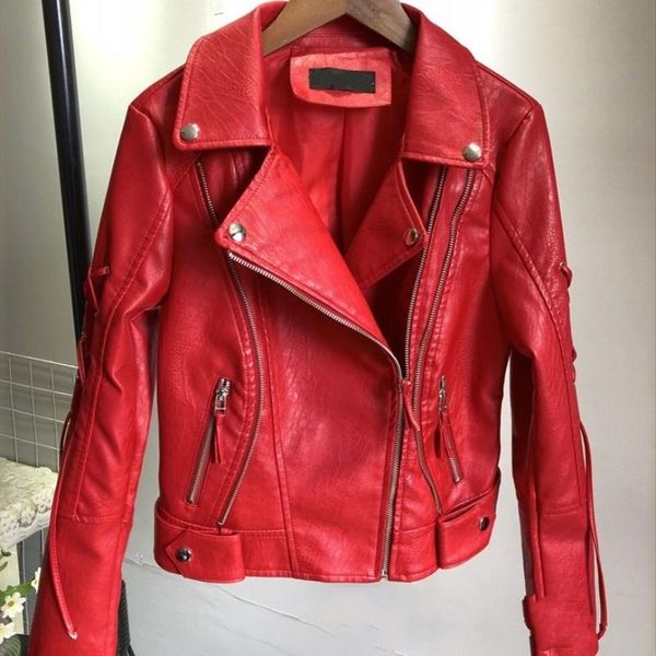 women's jackets casual street leather jacket women spring fashion slim fit lapel office ladies short coat zipper biker pu s, Black;brown
women's jackets casual street leather jacket women spring fashion slim fit lapel office ladies short coat zipper biker pu s, Black;brown