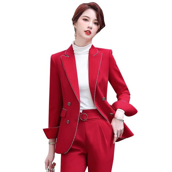 elegant women winter pant suit plus size 4xl red white black business work wear set long sleeve double breasted blazer and pants women'
elegant women winter pant suit plus size 4xl red white black business work wear set long sleeve double breasted blazer and pants women'