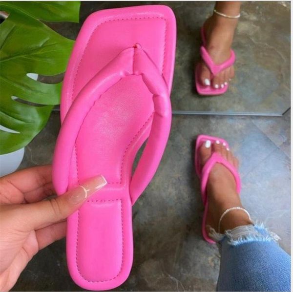 slippers women slip on slides fashion brand square toe leather flat sandals female outdoor casual flip flops, Black 
slippers women slip on slides fashion brand square toe leather flat sandals female outdoor casual flip flops, Black