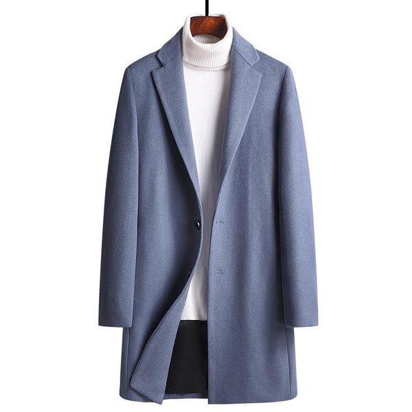 men's wool & blends high quelity autumn and winter 50% woolen coat men large size fashion windbreaker trench soft warm long clothing, Black
men's wool & blends high quelity autumn and winter 50% woolen coat men large size fashion windbreaker trench soft warm long clothing, Black