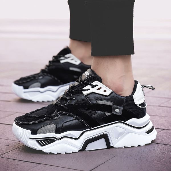 running mens 2021 women casual summer shoes trend outdoor thick bottom sports shoe size 39-44 code 38-d61493, Black
running mens 2021 women casual summer shoes trend outdoor thick bottom sports shoe size 39-44 code 38-d61493, Black