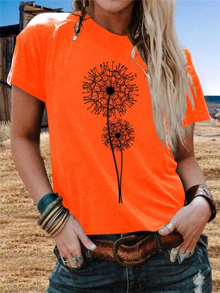 women's t-shirt casual female solid color tees flower printed designer women tshirts short sleeve o neck loose l cuec, White
women's t-shirt casual female solid color tees flower printed designer women tshirts short sleeve o neck loose l cuec, White