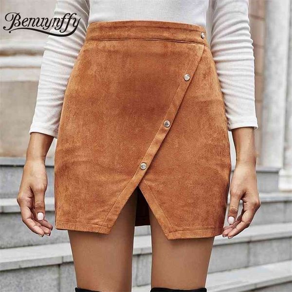 zip-back suede button women skirt autumn winter casual ladies high waist s fashion slim fit bodycon mini 210510, Black
zip-back suede button women skirt autumn winter casual ladies high waist s fashion slim fit bodycon mini 210510, Black