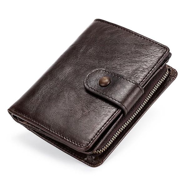 wallets 2021 short rfid luxury crazy horse leather men's wallet leisure zipper buckle coin card bag holder, Red;black
wallets 2021 short rfid luxury crazy horse leather men's wallet leisure zipper buckle coin card bag holder, Red;black