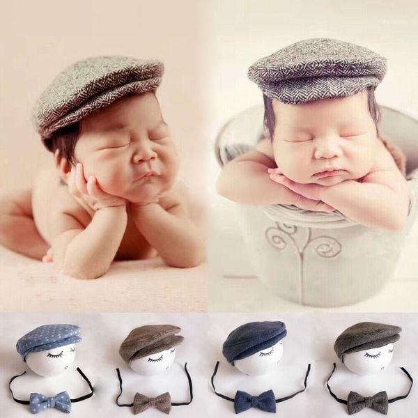 cute infant born baby girl boy peaked beanie cap hat + bow tie po pography prop outfit 2pcs set 0-1m1, Yellow
cute infant born baby girl boy peaked beanie cap hat + bow tie po pography prop outfit 2pcs set 0-1m1, Yellow