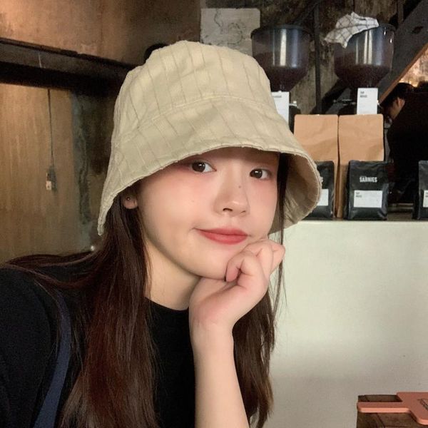 wide brim hats korean cotton ladies fisherman hat spring and summer retro travel striped ins basin bucket sunscreen sun, Blue;gray
wide brim hats korean cotton ladies fisherman hat spring and summer retro travel striped ins basin bucket sunscreen sun, Blue;gray