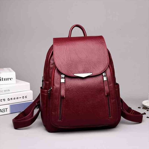 brand leather large capacity womens backpacks casual double zipper waterproof for girls school bag travel shoulder bags
brand leather large capacity womens backpacks casual double zipper waterproof for girls school bag travel shoulder bags