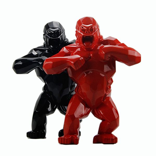creative king kong living room objects decoration gorilla sculpture geometric modern statue birthday gift for wedding collectible box
creative king kong living room objects decoration gorilla sculpture geometric modern statue birthday gift for wedding collectible box
