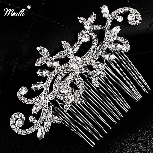 hair clips & barrettes miallo classic crystal rhinestone combs bridal jewelry wedding accessories headpieces women tiaras, Golden;silver
hair clips & barrettes miallo classic crystal rhinestone combs bridal jewelry wedding accessories headpieces women tiaras, Golden;silver