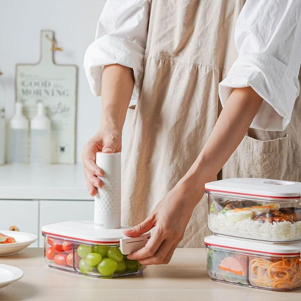 smart home control circle joy vacuum lunch box set electric pump 1l food fresh keeping sealed contact material for refrigerator
smart home control circle joy vacuum lunch box set electric pump 1l food fresh keeping sealed contact material for refrigerator