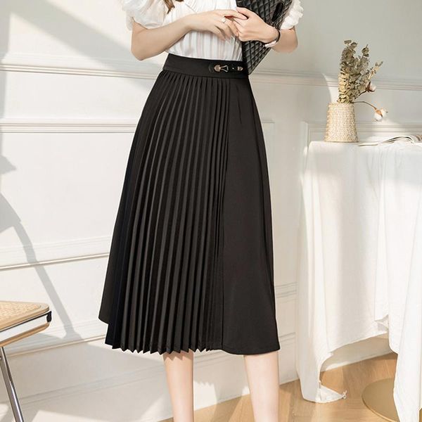 skirts pleated skirt female 2021 summer korean fashion women solid high waist zipper elegant midi woman vetement femme, Black
skirts pleated skirt female 2021 summer korean fashion women solid high waist zipper elegant midi woman vetement femme, Black