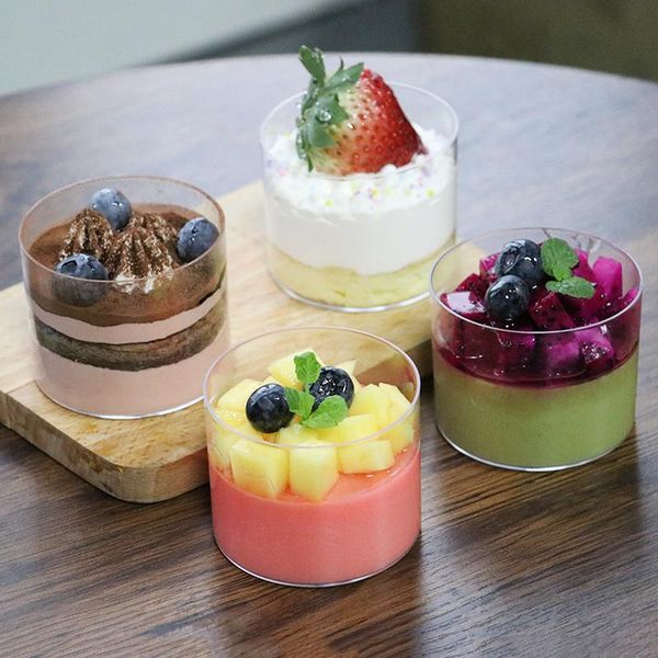 disposable dinnerware 25pcs 200ml round mousse cup pudding cake dessert hard plastic transparent ice cream
disposable dinnerware 25pcs 200ml round mousse cup pudding cake dessert hard plastic transparent ice cream