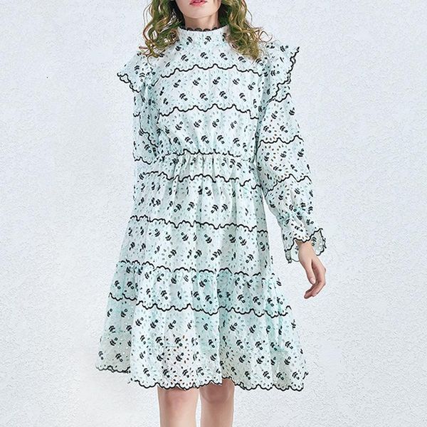 casual dresses 2021 women fashion runway party long sleeve out leaf a-line knee-length dress ruffles night club, Black;gray
casual dresses 2021 women fashion runway party long sleeve out leaf a-line knee-length dress ruffles night club, Black;gray