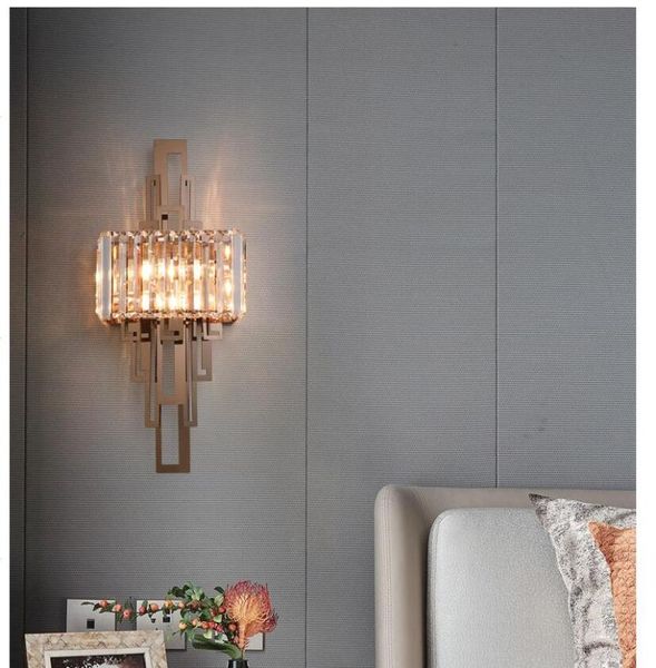 wall lamps modern led luxury lamp rose golden w25cm h60cm ac95-260v k9 crystalling room bedroom bedside fixtures indoor lighting
wall lamps modern led luxury lamp rose golden w25cm h60cm ac95-260v k9 crystalling room bedroom bedside fixtures indoor lighting