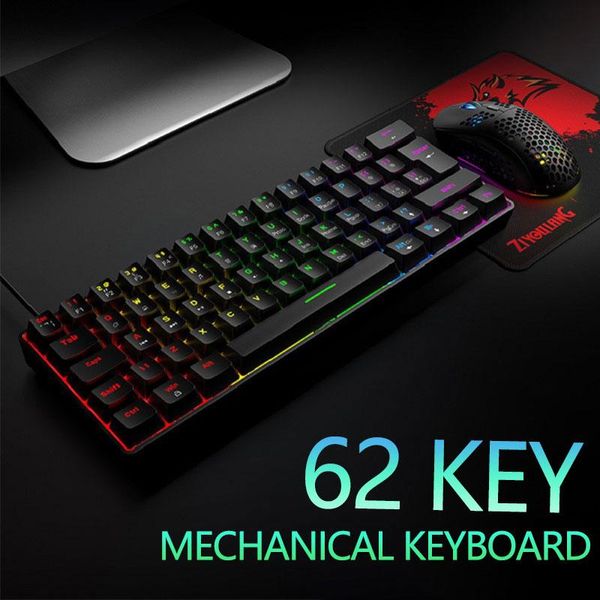 keyboards t60 mechanical keyboard type-c usb wired 62-key gaming 18 kind backlight for tablet phone mac games
keyboards t60 mechanical keyboard type-c usb wired 62-key gaming 18 kind backlight for tablet phone mac games