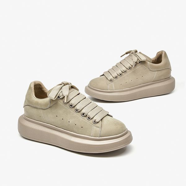 dress shoes women platform sneakers cow suede leather lace-up casual round toe lady flats shoes with thick sole handmade 29116, Black
dress shoes women platform sneakers cow suede leather lace-up casual round toe lady flats shoes with thick sole handmade 29116, Black