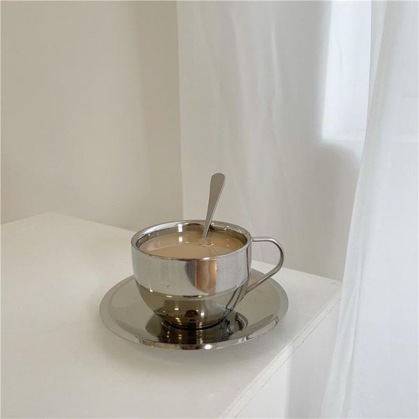 cups & saucers ins style minimalist 304 stainless steel insulated coffee cup british afternoon tea dish spoon household water
cups & saucers ins style minimalist 304 stainless steel insulated coffee cup british afternoon tea dish spoon household water