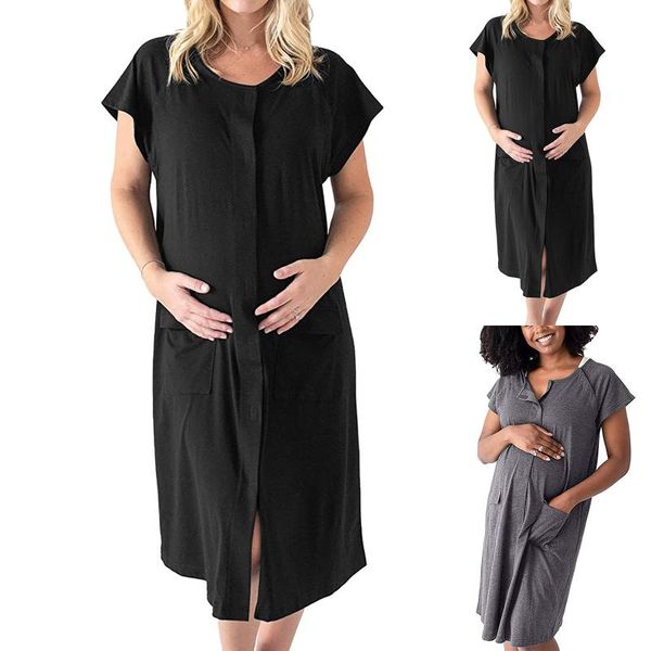 summer multi-function 3 in 1 cotton long nursing dress for lactating pregnant women short sleeve o-neck pregnancy maternity dresses, White
summer multi-function 3 in 1 cotton long nursing dress for lactating pregnant women short sleeve o-neck pregnancy maternity dresses, White
